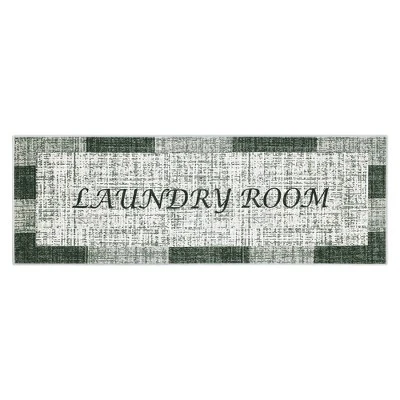 Sussexhome Non Skid Cotton Washable Laundry Room Runner Rug, 20" X 59" 13 Sussexhome Non Skid Cotton Washable Laundry Room Runner Rug, 20" X 59" - Image 11