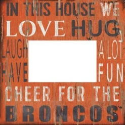 NFL Fan Creations 10x10 In. This House Frame -Finest Home Decoration GUEST 572138e0 02dc 420d ac3b 2adcae600841