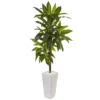 Nearly Natural 3-ft Dracaena Plant In White Tower Planter 1 Nearly Natural 3-ft Dracaena Plant In White Tower Planter -Finest Home Decoration GUEST 5728eca0 9c44 4317 8e16 29e305b1a83b