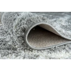 World Rug Gallery Soft Cozy Contemporary Stripe Indoor Shag Area Rug -Finest Home Decoration GUEST 581c16ec ac50 40fc 8a57 85cec5308840