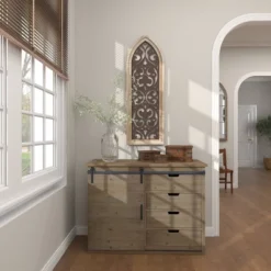 Metal Abstract Carved Design Wall Decor With Arched Frame Brown - Olivia & May 30 Metal Abstract Carved Design Wall Decor With Arched Frame Brown - Olivia & May -Finest Home Decoration GUEST 5971e9f7 f6db 4472 ab19 8fe9c2160870