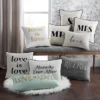 'Happily Ever After' Poly Velvet Lumbar Throw Pillow Ivory - Edie@Home -Finest Home Decoration GUEST 5b69748d 8ca9 496e a900 5d1750d5b3e8