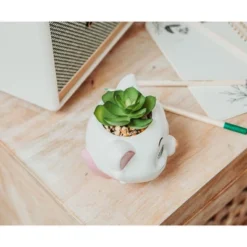 Silver Buffalo Disney The Aristocats Marie 4-Inch Mini Planter With Artificial Succulent -Finest Home Decoration GUEST 5bfc6f8f 3e9b 40b6 aff2 28435a584bdb