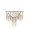 Cotton Macrame Intricately Handmade Weaved Wall Decor With Beaded Fringe Tassels - Olivia & May 2 Cotton Macrame Intricately Handmade Weaved Wall Decor With Beaded Fringe Tassels - Olivia & May -Finest Home Decoration GUEST 5ca7e4dc db44 4123 a422 d405062ad105