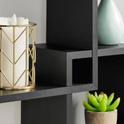 28.35" X 18" Blocchetto Intersecting Cubes Wall Shelf Unit - Danya B. -Finest Home Decoration GUEST 5d737649 1707 4905 a2a8 b173d6260a59