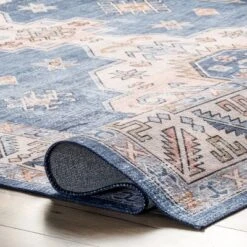 NuLOOM Norma Machine Washable Traditional Medallion Area Rug -Finest Home Decoration GUEST 5e16fc7e 66e2 46db a99e 48c74cf8c575