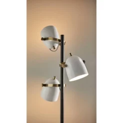Casey Tree Lamp Black/White/Brass - Adesso 12 Casey Tree Lamp Black/White/Brass - Adesso -Finest Home Decoration GUEST 60594cbe fa73 4640 b710 9af26216099c