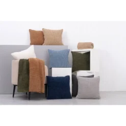 50"x60" Shiny Waffle Chenille Knit Throw Blanket - Evergrace -Finest Home Decoration GUEST 608d884a 28f3 4760 a14a 8b9c10033241