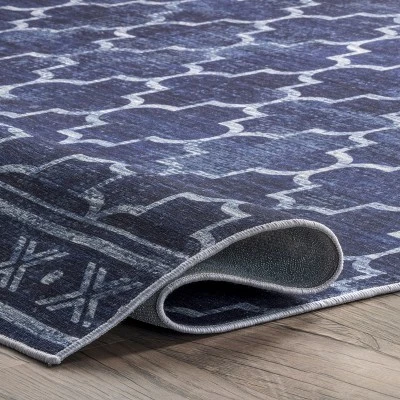 NuLOOM Maribel Geometric Machine Washable Indoor/Outdoor Area Rug 5 NuLOOM Maribel Geometric Machine Washable Indoor/Outdoor Area Rug - Image 3