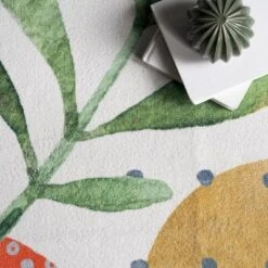 NuLOOM Amelia Machine Washable Tropical Area Rug -Finest Home Decoration GUEST 61d678c4 a1c6 4d04 9bdd fd600bce53d7