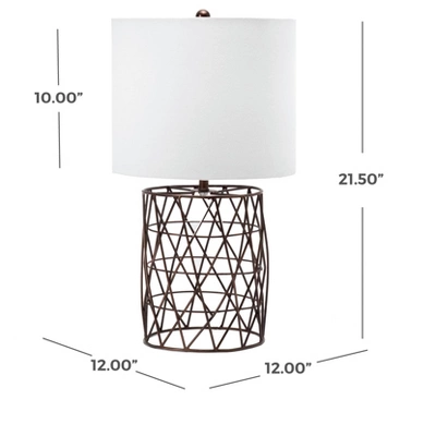 NuLOOM Kinsley 22" Iron Table Lamp 7 NuLOOM Kinsley 22" Iron Table Lamp - Image 5