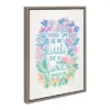 18" X 24" Sylvie Little Fierce Lavender And Mint Framed Canvas Wall Art By Cat Coquillette Gray - Kate And Laurel -Finest Home Decoration GUEST 66323ae0 b282 4a6e 87ee 264c7dc95313