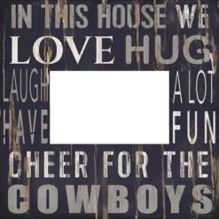 NFL Fan Creations 10x10 In. This House Frame -Finest Home Decoration GUEST 670b3840 721a 4bb9 bb5f 8b002926223c