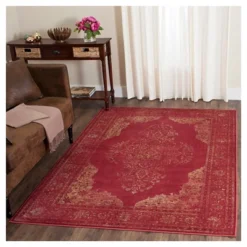 Rina Vintage Loomed Rug - Safavieh -Finest Home Decoration GUEST 670cfda7 321d 47b4 9a0a aae845671ff5