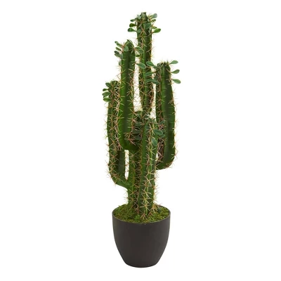 Nearly Natural 2.5-ft Artificial San Pedro Cactus Plant 3 Nearly Natural 2.5-ft Artificial San Pedro Cactus Plant