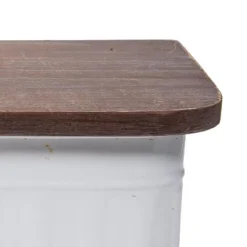 Set Of 2 Distressed White Metal And Wood Hanging Wall Shelves - Foreside Home & Garden 11 Set Of 2 Distressed White Metal And Wood Hanging Wall Shelves - Foreside Home & Garden -Finest Home Decoration GUEST 6970fe03 04d3 41d8 869d 8824032d5f2c