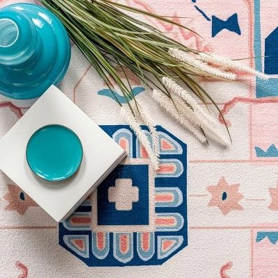 NuLOOM Roxanna Machine Washable Boho Floral Area Rug 7 NuLOOM Roxanna Machine Washable Boho Floral Area Rug - Image 5