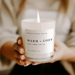 Sweet Water Decor Warm And Cozy 11oz White Jar Soy Candle 5 Sweet Water Decor Warm And Cozy 11oz White Jar Soy Candle -Finest Home Decoration GUEST 6a7f0951 0944 4f4e ae87 85eeb48e5b97