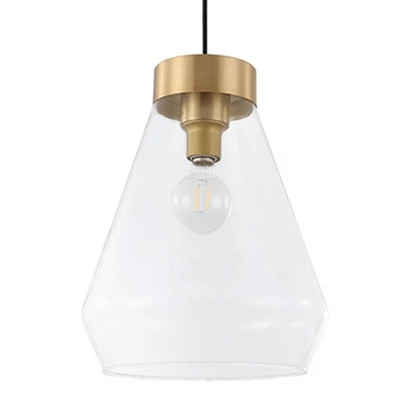 1-Light Montey Globe Pendant With Shade Brushed Gold - EGLO 3 1-Light Montey Globe Pendant With Shade Brushed Gold - EGLO