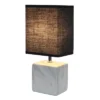 Petite Marbled Ceramic Table Lamp With Fabric Shade - Simple Designs -Finest Home Decoration GUEST 6af823be 6d89 4d77 be0b 04830680a44b