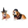 Transpac Resin 7 In. Multicolored Halloween Dog Set Of 2 -Finest Home Decoration GUEST 6c71f39d ad9c 4386 a9c2 de6af9591c52