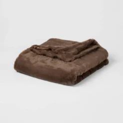 55"x80" Faux Fur Ribbed Bed Throw - Threshold™ -Finest Home Decoration GUEST 6cd8927c 3aa6 4f73 b311 e2d03ac8d850