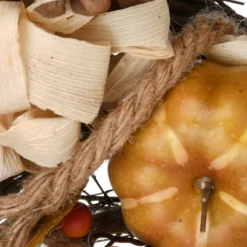 National Tree Company Artificial Autumn Wreath, Decorated With Pinenuts, Gourds, Berry Clusters, Pinecones, Assorted Leaves, Autumn Collection, 22 In 9 National Tree Company Artificial Autumn Wreath, Decorated With Pinenuts, Gourds, Berry Clusters, Pinecones, Assorted Leaves, Autumn Collection, 22 In -Finest Home Decoration GUEST 6dbe35f5 cb49 4b78 97a8 4d9996b97ea3