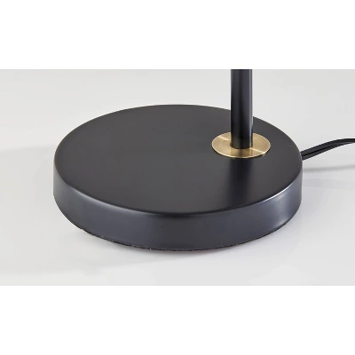 Matthew Table Lamp Black/Antique Brass - Adesso 8 Matthew Table Lamp Black/Antique Brass - Adesso - Image 6