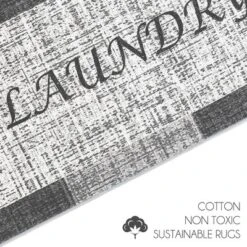 Sussexhome Non Skid Cotton Washable Laundry Room Runner Rug, 20" X 59" 25 Sussexhome Non Skid Cotton Washable Laundry Room Runner Rug, 20" X 59" -Finest Home Decoration GUEST 6e19520e 06a0 4613 8f2f 15850f2c9666