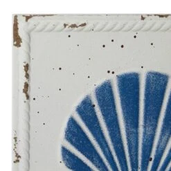 Set Of 4 Metal Sea Horse Speckled Wall Decors With Starfish Shell And Coral Designs Cream - Olivia & May -Finest Home Decoration GUEST 6e2e2ea3 66db 43e2 985f 6f4dc301f58c