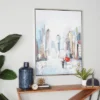 Canvas City Framed Wall Art With Silver Frame Multi Colored - Olivia & May 2 Canvas City Framed Wall Art With Silver Frame Multi Colored - Olivia & May -Finest Home Decoration GUEST 6e3d20f0 a5d4 42a2 bfff f10935dc0550