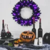 Costway 24inch Pre-lit Christmas Halloween Wreath Black W/ 35 Purple LED Lights 2 Costway 24inch Pre-lit Christmas Halloween Wreath Black W/ 35 Purple LED Lights -Finest Home Decoration GUEST 6fd531c0 8c8d 47b0 b239 4997c725ed5c