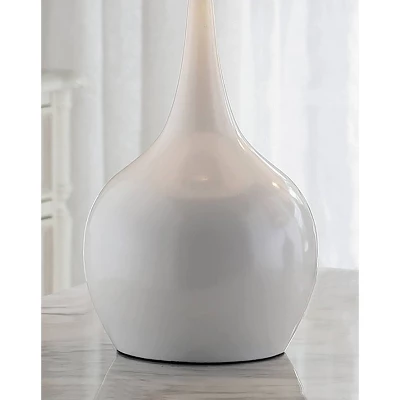 23.5" Modern Metal Table Lamp With Touch Sensor White - Ore International 4 23.5" Modern Metal Table Lamp With Touch Sensor White - Ore International - Image 2