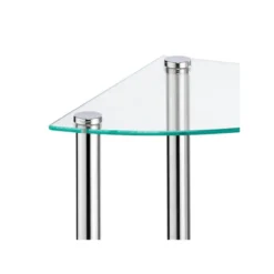 MDesign Glass/Metal Household Corner Organizer Shelf 19 MDesign Glass/Metal Household Corner Organizer Shelf -Finest Home Decoration GUEST 745a47f0 9c65 484e 8f67 3ced46715574