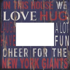 NFL Fan Creations 10x10 In. This House Frame -Finest Home Decoration GUEST 74775a8b 0f41 4bb5 8168 cf32b10a3782