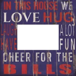 NFL Fan Creations 10x10 In. This House Frame -Finest Home Decoration GUEST 75ee8ec3 6fe9 41cf 89b1 d6b2c138724e