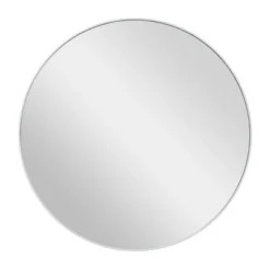 Wood Round Shaped Wall Mirror With Thin Minimalistic Frame - Olivia & May -Finest Home Decoration GUEST 76112db4 1159 42d0 a74c 952adc7288b5