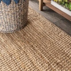 Pata Hand Woven Chunky Jute Indoor Area Rug - JONATHAN Y -Finest Home Decoration GUEST 76fb3c62 956a 4652 abb2 51dea233380b