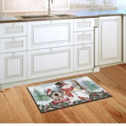 Jolly Snowman Welcome Winter Doormat 30" X 18" Indoor Outdoor Briarwood Lane -Finest Home Decoration GUEST 77d4ec78 27aa 431f 9390 d1626909d523