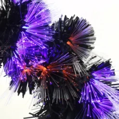 National Tree Company 9 Ft. Black Fiber Optic Garland With Purple And Orange Lights -Finest Home Decoration GUEST 78659303 cf22 4800 ae51 857a41e0210d