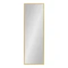 16" X 48" Travis Framed Decorative Wall Mirror Gold - Kate & Laurel All Things Decor 2 16" X 48" Travis Framed Decorative Wall Mirror Gold - Kate & Laurel All Things Decor -Finest Home Decoration GUEST 7867d835 4a85 4527 a8ef c5d0eea52dde