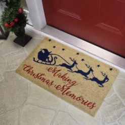 Northlight Santa And Reindeer Making Christmas Memories Doormat 18" X 30" 5 Northlight Santa And Reindeer Making Christmas Memories Doormat 18" X 30" -Finest Home Decoration GUEST 786afab3 cac7 4aa4 be73 376780094e85