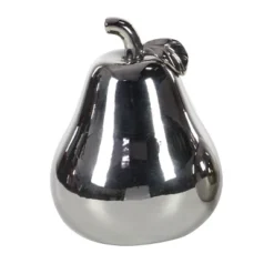 Set Of 2 Modern Chic Dolomite Apple And Pear Sculpture Silver - Olivia & May -Finest Home Decoration GUEST 78d7a237 21f6 4a40 b1d8 1cae488515bf