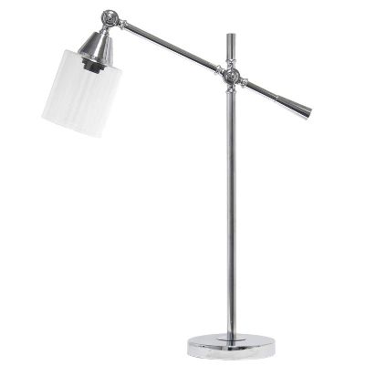 Tilting Arm Table Lamp Silver - Elegant Designs 4 Tilting Arm Table Lamp Silver - Elegant Designs - Image 2