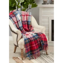 50"x60" Casual Plaid Design Throw Blanket - Saro Lifestyle 7 50"x60" Casual Plaid Design Throw Blanket - Saro Lifestyle -Finest Home Decoration GUEST 7a4f1a53 3313 4109 8a1c 09e7f64fa406