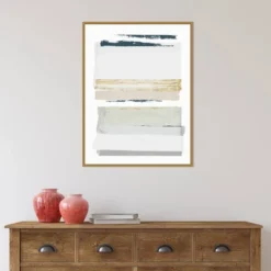 22" X 30" Boulevard II By PI Studio Framed Canvas Wall Art Gold - Amanti Art -Finest Home Decoration GUEST 7a951e58 6c42 4736 ad5d 607d54e2d241