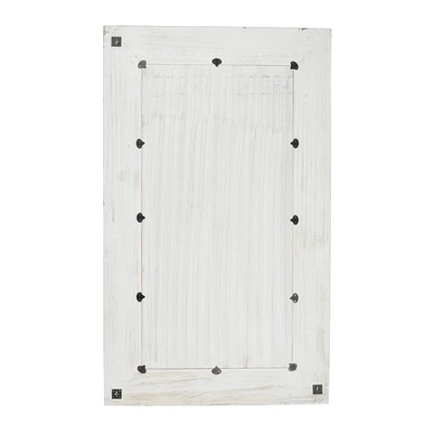 Wood Floral Intricately Carved Wall Mirror Brown - Olivia & May 18 Wood Floral Intricately Carved Wall Mirror Brown - Olivia & May - Image 16