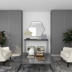 12" Modern Acrylic And Iron Tic Tac Toe Set - Olivia & May -Finest Home Decoration GUEST 7d7072fd 35da 466e b894 a99879eb04b4