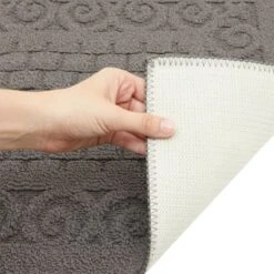 Farmlyn Creek Grey Rectangle Rug With Latex Backing, Kitchen Mat, Indoor Outdoor Doormat For Home Entryway (43 X 20 In) 10 Farmlyn Creek Grey Rectangle Rug With Latex Backing, Kitchen Mat, Indoor Outdoor Doormat For Home Entryway (43 X 20 In) -Finest Home Decoration GUEST 7f31b9d8 69ed 457a 92b7 a33d35647b8f