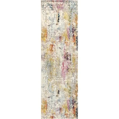 NuLOOM Cézanne Colorful Abstract Area Rug 13 NuLOOM Cézanne Colorful Abstract Area Rug - Image 11